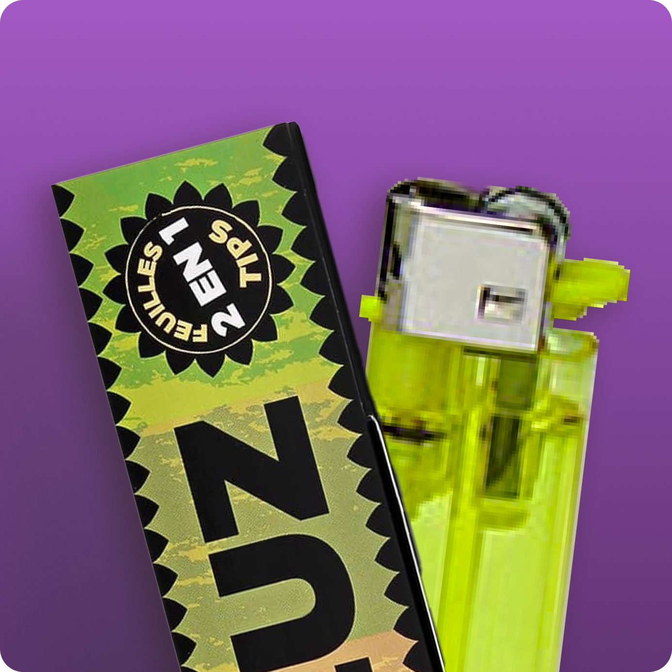 Briquet et Feuille